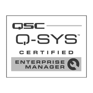 QSC Enterprise Manager Certified