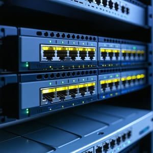 Network switches in rack-1