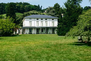 beautiful-shot-chaplin-s-world-museum-switzerland-surrounded-by-lush-nature