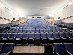 high-angle-view-empty-seats