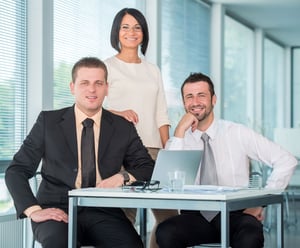 three-coleagues-posing