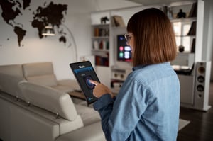 young-woman-using-home-technology